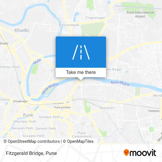 Fitzgerald Bridge map