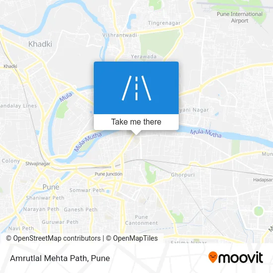 Amrutlal Mehta Path map