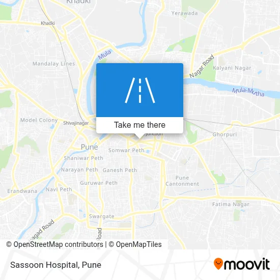 Sassoon Hospital map