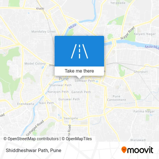 Shiddheshwar Path map