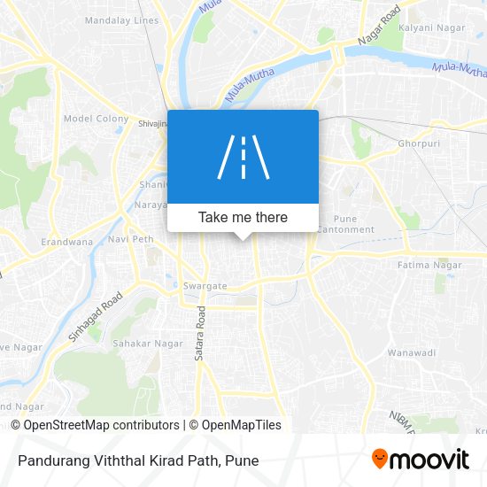 Pandurang Viththal Kirad Path map