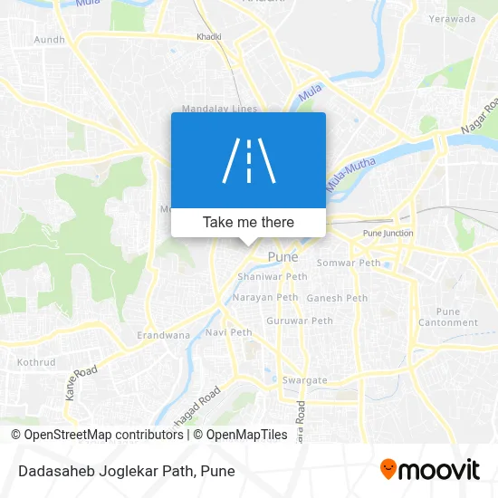 Dadasaheb Joglekar Path map