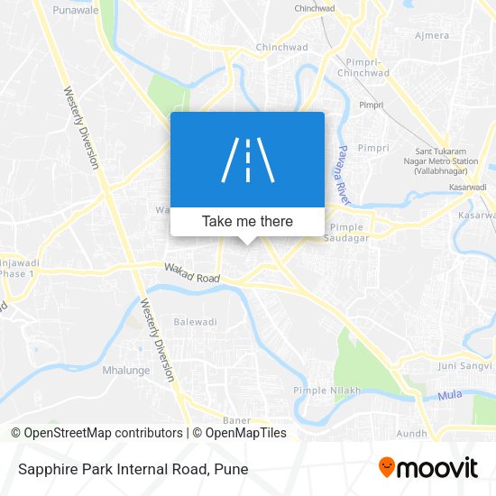 Sapphire Park Internal Road map