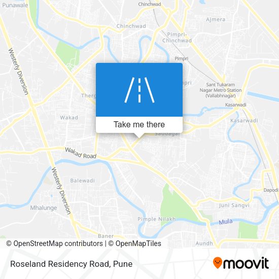 Roseland Residency Road map