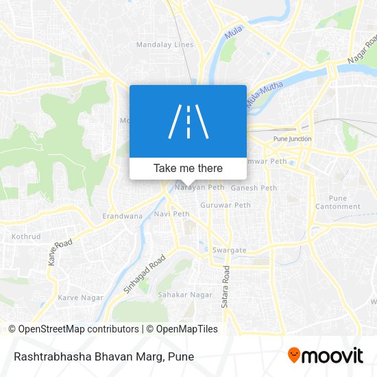 Rashtrabhasha Bhavan Marg map