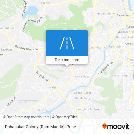 Dahanukar Colony (Ram Mandir) map