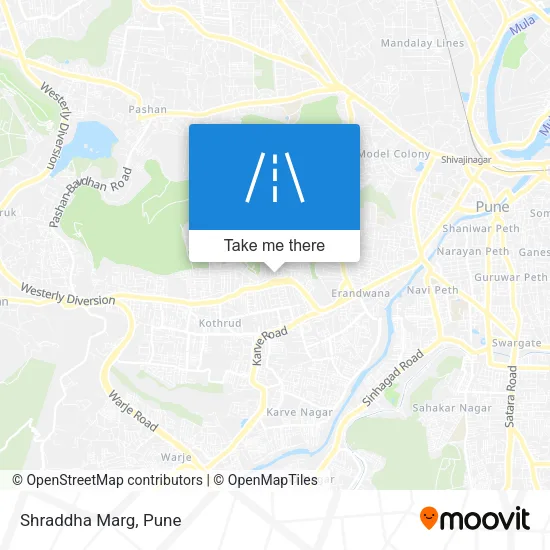 Shraddha Marg map