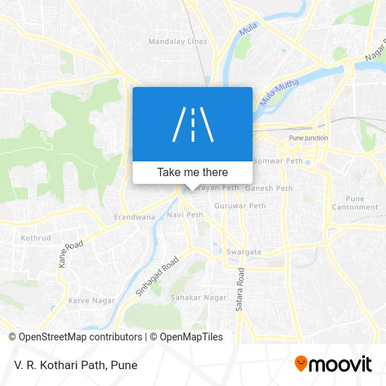 V. R. Kothari Path map