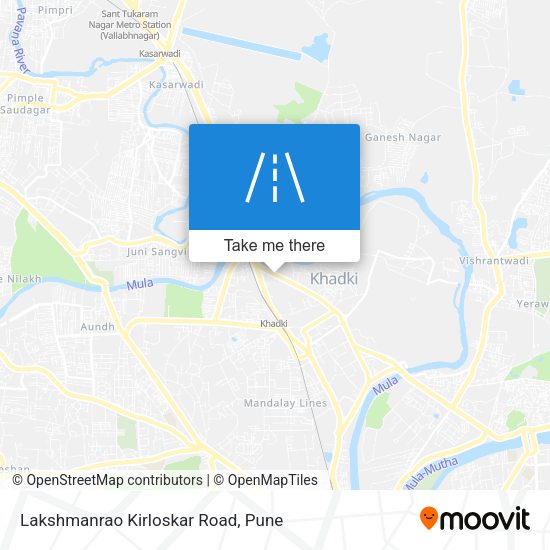 Lakshmanrao Kirloskar Road map