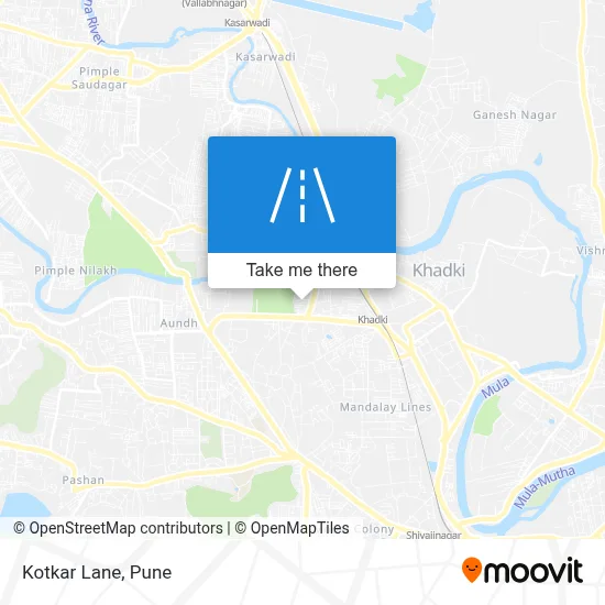 Kotkar Lane map