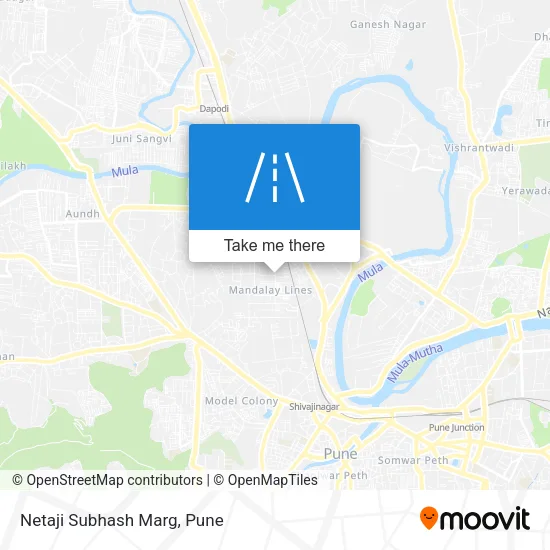 Netaji Subhash Marg map