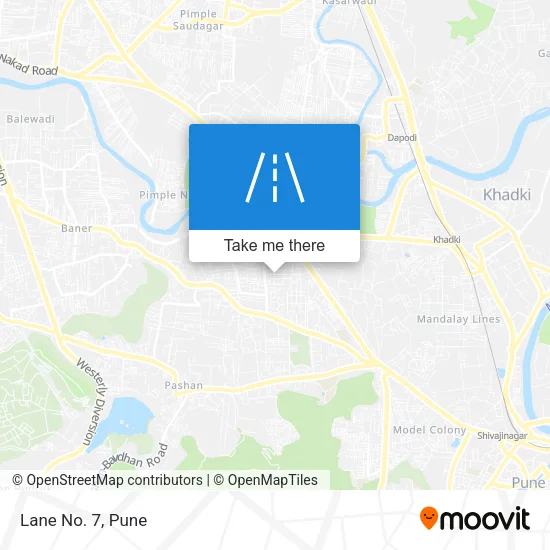 Lane No. 7 map