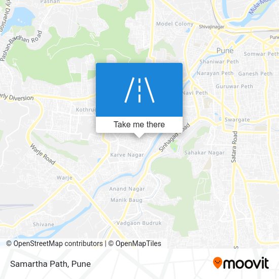 Samartha Path map