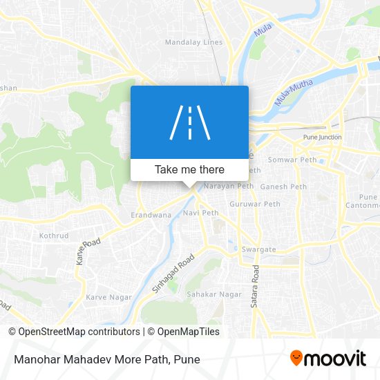Manohar Mahadev More Path map