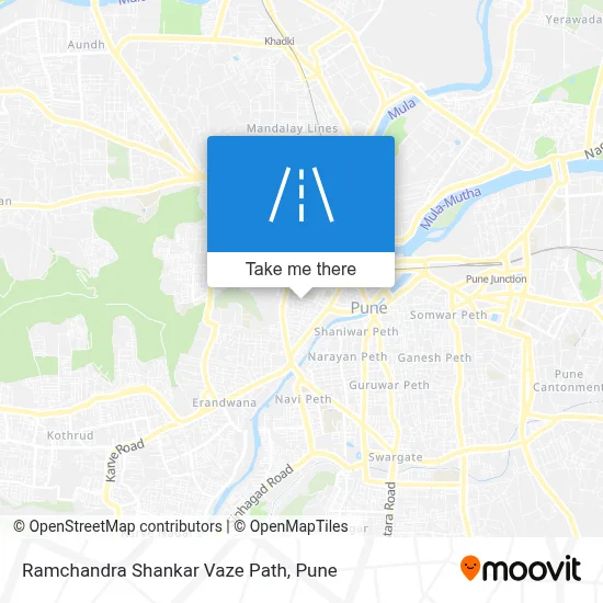 Ramchandra Shankar Vaze Path map