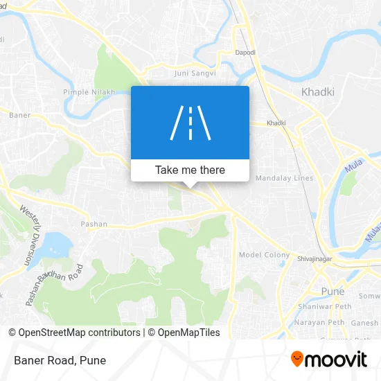 Baner Rd. map