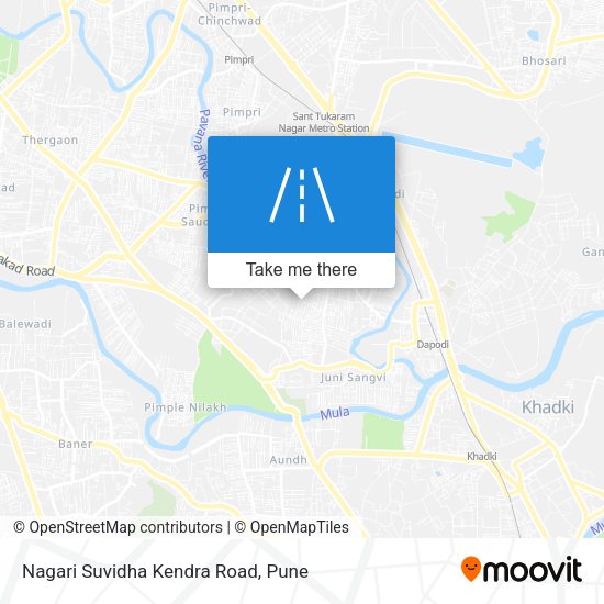 Nagari Suvidha Kendra Road map