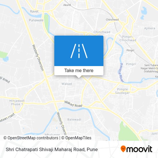Shri Chatrapati Shivaji Maharaj Road map