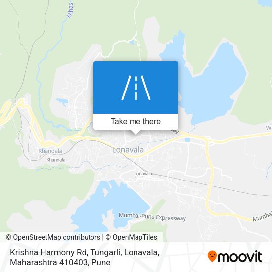 Krishna Harmony Rd, Tungarli, Lonavala, Maharashtra 410403 map