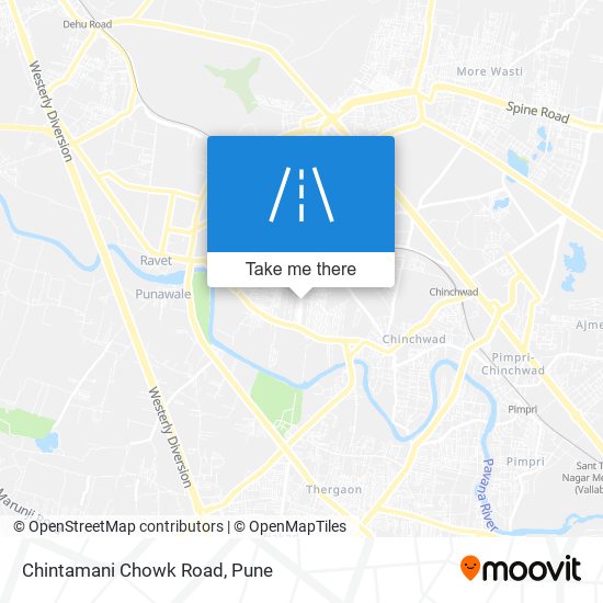 Chintamani Chowk Road map