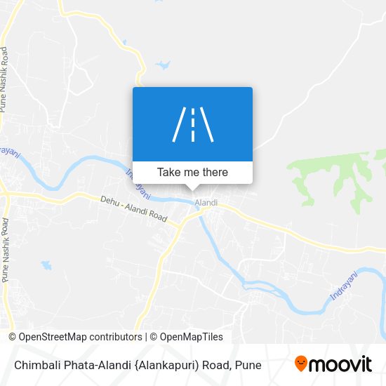 Chimbali Phata-Alandi {Alankapuri) Road map
