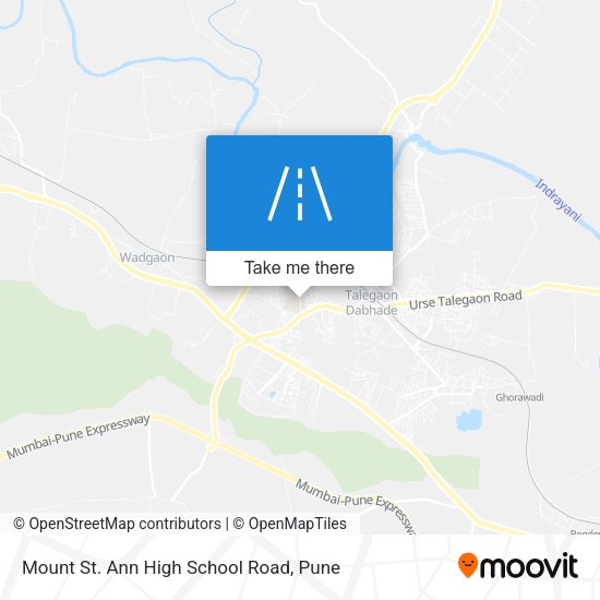 Mount St. Ann High School Road map