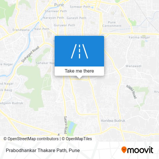 Prabodhankar Thakare Path map