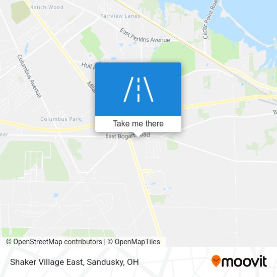 Shaker Village East map