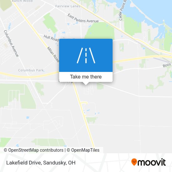 Mapa de Lakefield Drive
