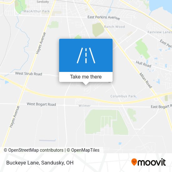 Mapa de Buckeye Lane
