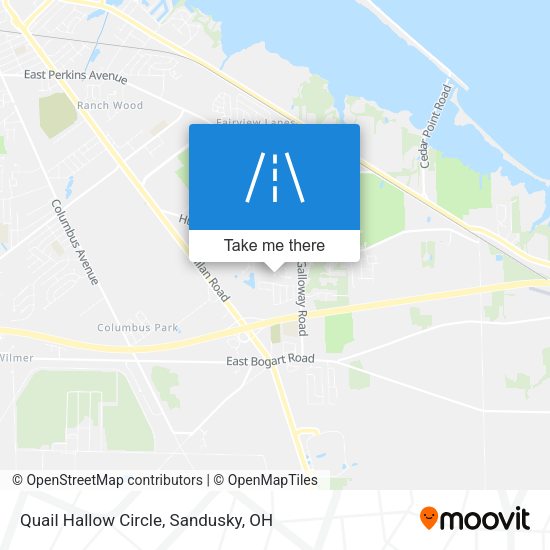 Quail Hallow Circle map