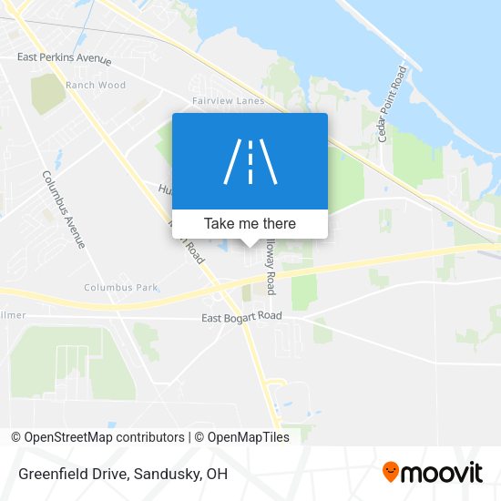 Mapa de Greenfield Drive