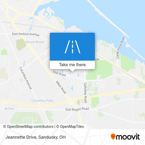 Mapa de Jeannette Drive