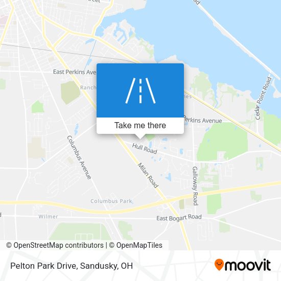 Pelton Park Drive map