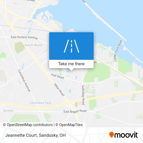 Mapa de Jeannette Court