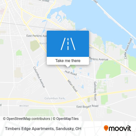 Timbers Edge Apartments map