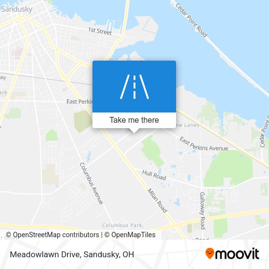 Meadowlawn Drive map
