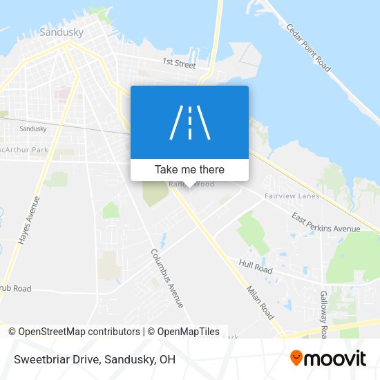 Mapa de Sweetbriar Drive