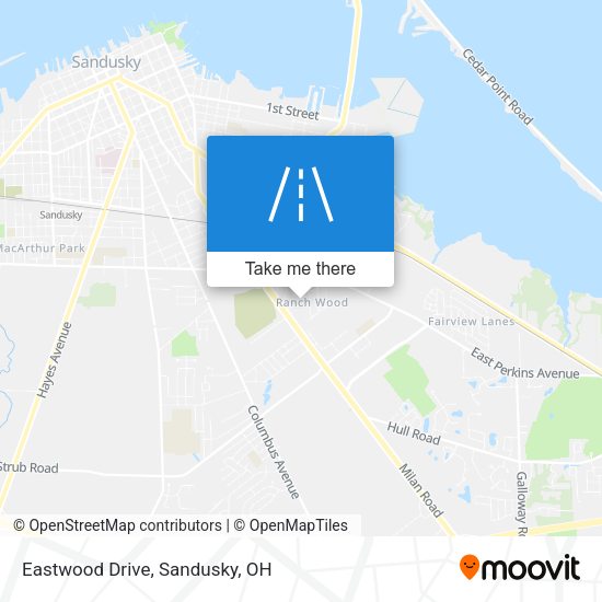 Mapa de Eastwood Drive