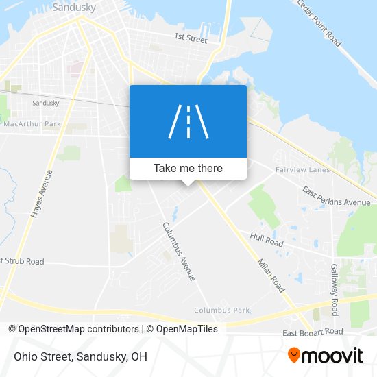 Mapa de Ohio Street
