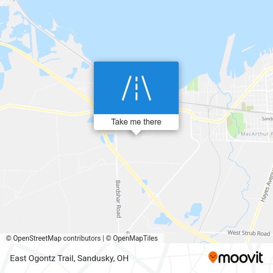 Mapa de East Ogontz Trail