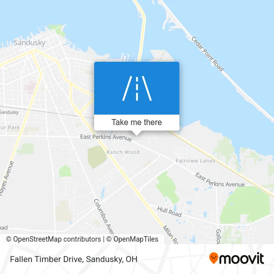 Fallen Timber Drive map