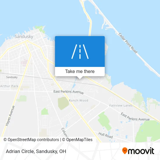 Mapa de Adrian Circle
