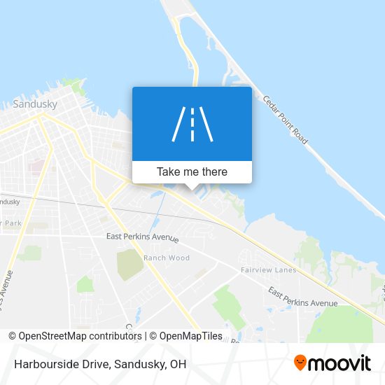 Harbourside Drive map