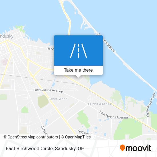 East Birchwood Circle map