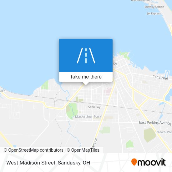 Mapa de West Madison Street