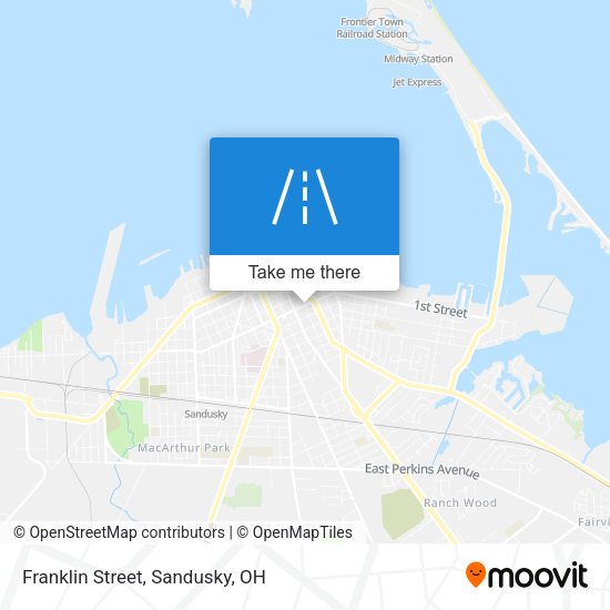 Mapa de Franklin Street