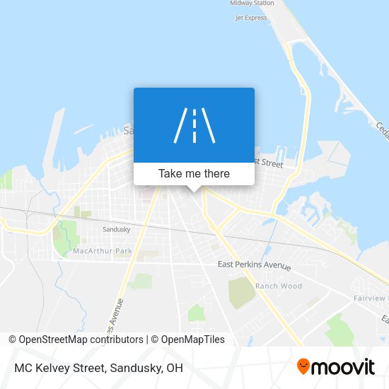 Mapa de MC Kelvey Street