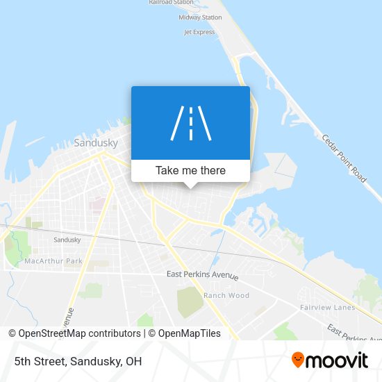 Mapa de 5th Street