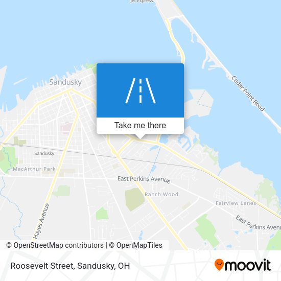 Mapa de Roosevelt Street